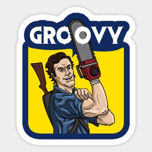 Evil Dead - We Can Do It Groovy Sticker